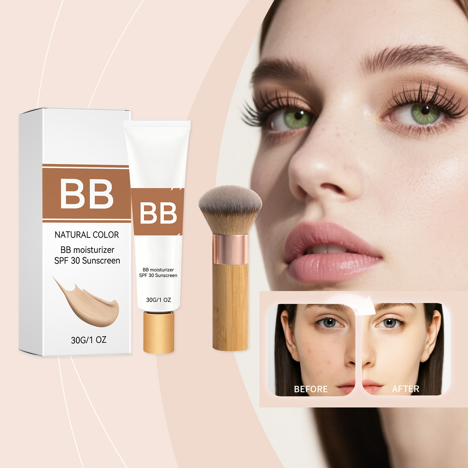 Bb Cream Tinted - Crema BB Idratante Colorata SPF 30