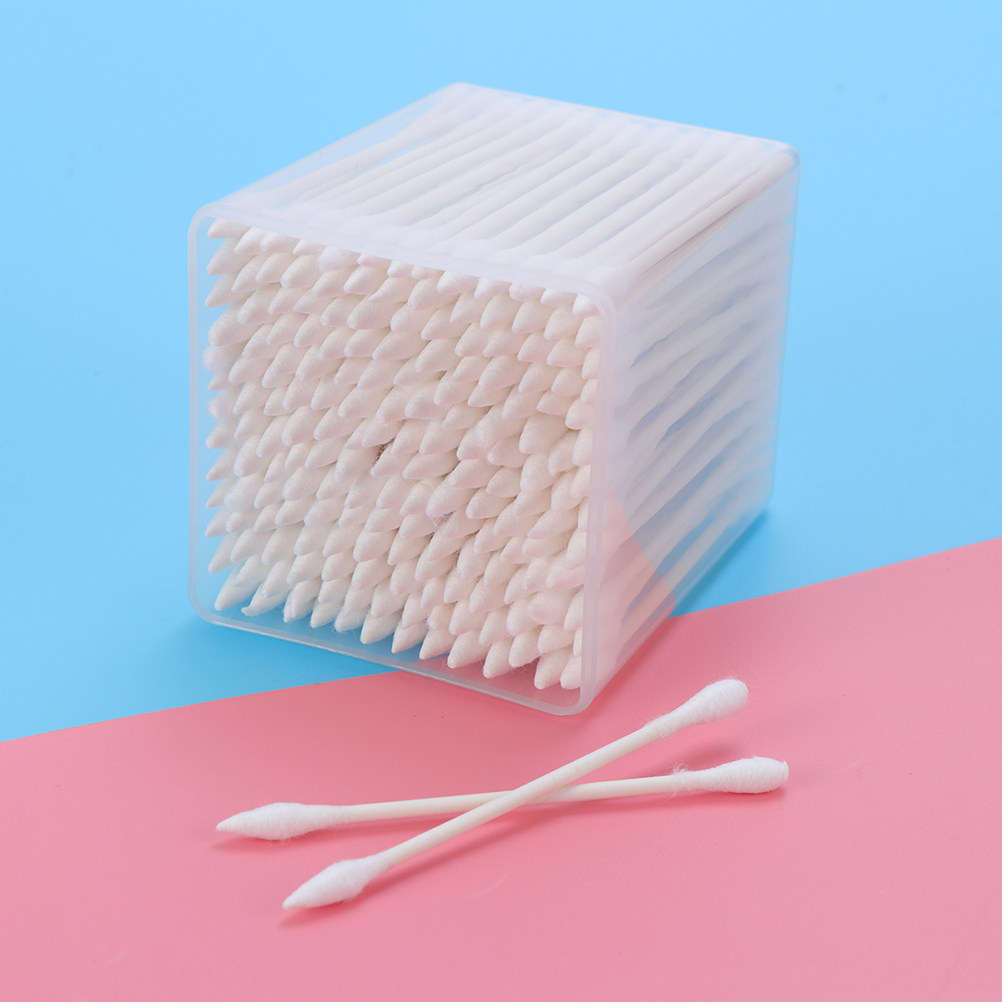 Beauty Makeup Tools - 600 Bastoncini di Cotone a Doppia