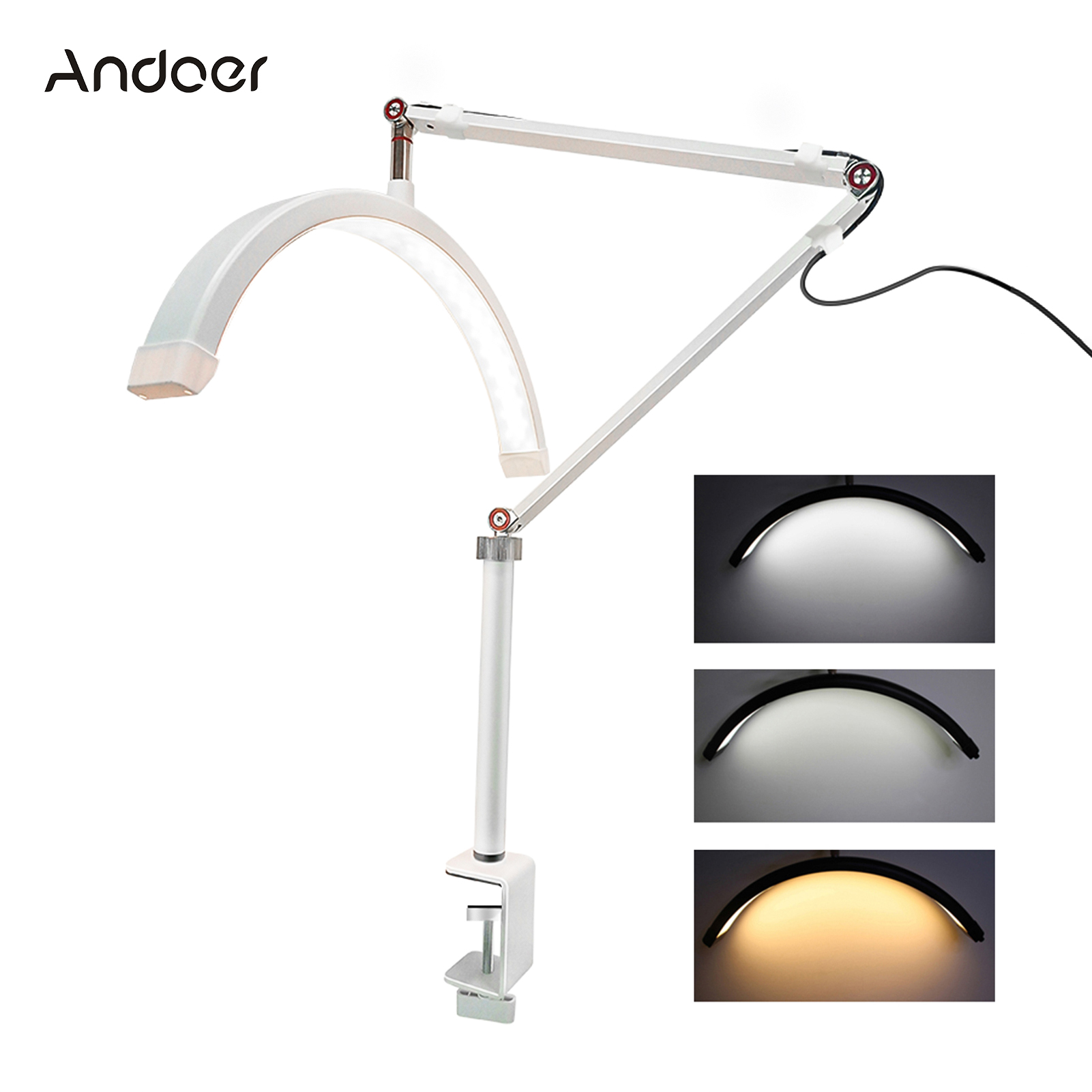 Beauty Makeup Hd - Andoer HD-M3X Luce video a LED