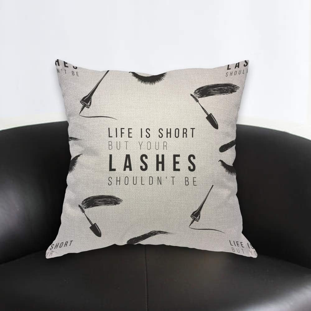 Divertente Federa per Cuscino  - Beauty Makeup Quotes Funny recensione e prezzo
