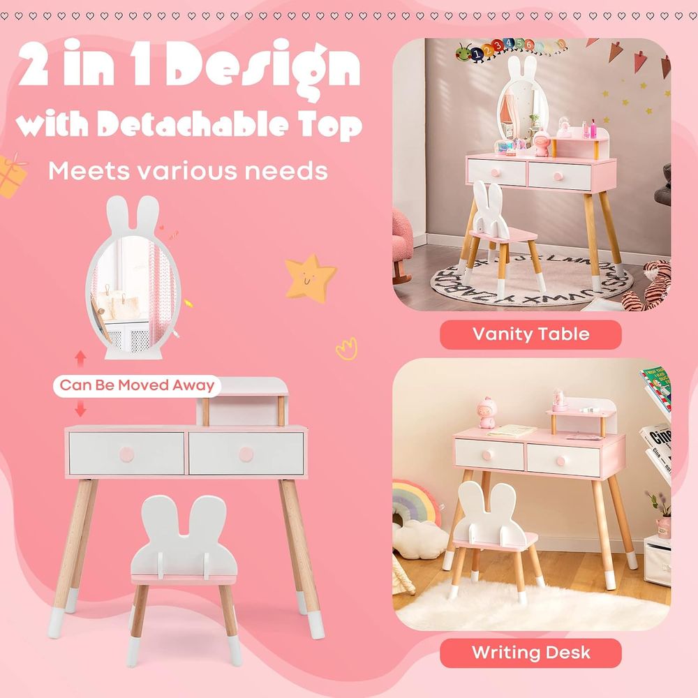 EY Kids Vanity, Set Tavolo e S - Beauty Makeup Kids recensione e prezzo