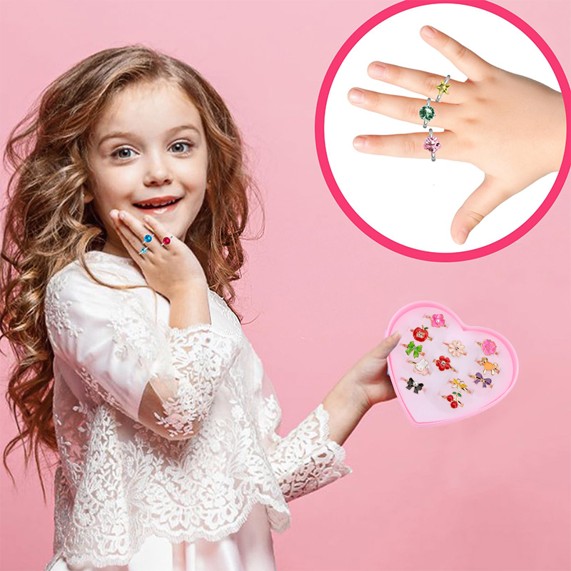 Anelli per bambini Gioielli sq - Beauty Makeup Kids recensione e prezzo